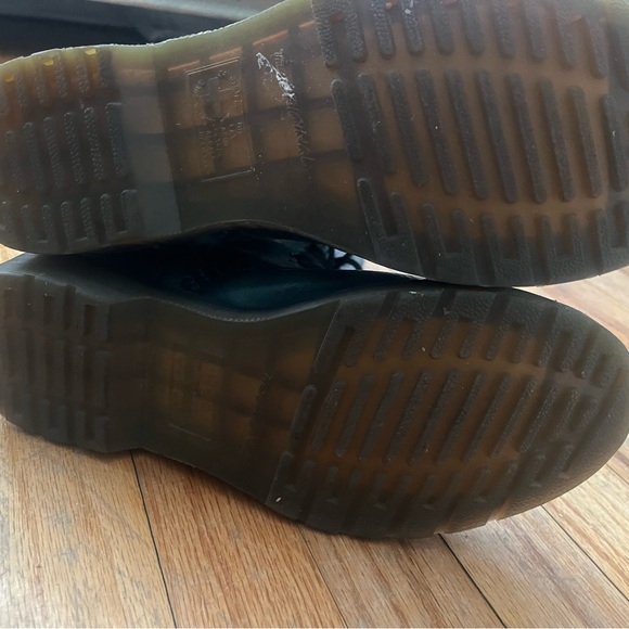 Dr martens Norah 1b99 14 eye 1914 teal green mid calf boots UK 6 US 8 - Picture 6 of 8